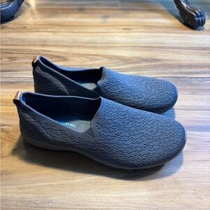 Skechers Women's Dark Gray Slip-On Athletic Shoes